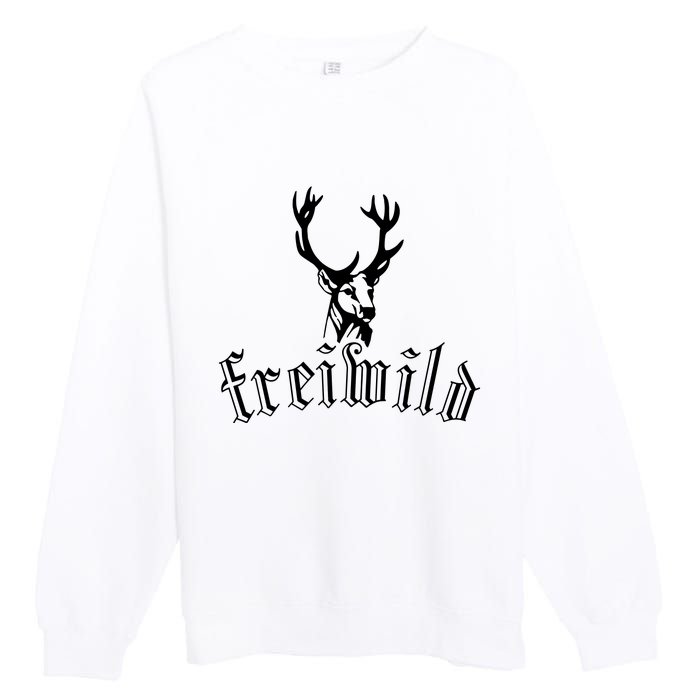 Freiwild Deer Wild Premium Crewneck Sweatshirt