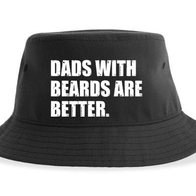 Funny Dads With Beards Are Better Sustainable Bucket Hat