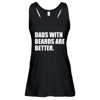 Funny Dads With Beards Are Better Ladies Essential Flowy Tank