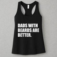 Funny Dads With Beards Are Better Womens Tank Top