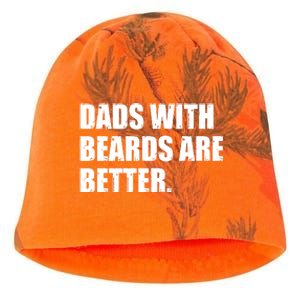 Funny Dads With Beards Are Better Kati - Camo Knit Beanie