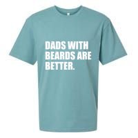 Funny Dads With Beards Are Better Sueded Cloud Jersey T-Shirt