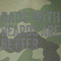 Funny Dads With Beards Are Better Fathers Valentines Day Legacy Tie Dye Trucker Hat
