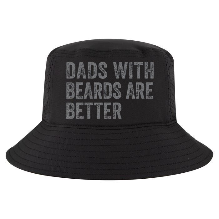 Funny Dads With Beards Are Better Fathers Valentines Day Cool Comfort Performance Bucket Hat