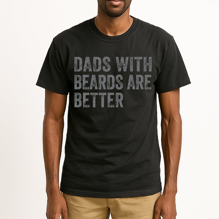 Funny Dads With Beards Are Better Fathers Valentines Day Tall T-Shirt