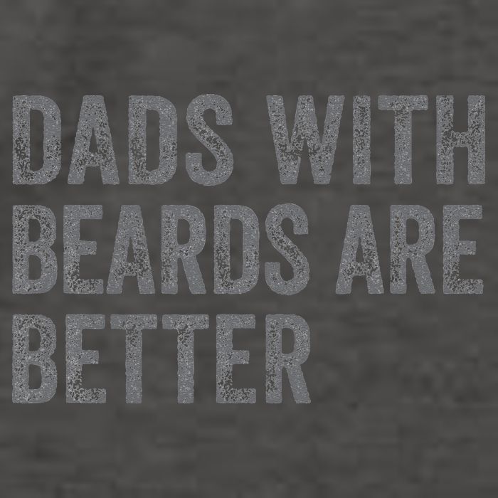 Funny Dads With Beards Are Better Fathers Valentines Day Vector Backpack