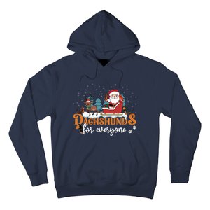 Funny Dachshund Xmas Doxie Winter Dog Dachshund Christmas Hoodie