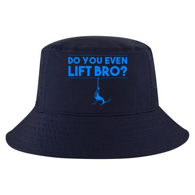 Funny Do You Even Lift Bro Gift | Cute Skiing Lover Boy Cool Comfort Performance Bucket Hat