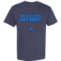 Funny Do You Even Lift Bro Gift | Cute Skiing Lover Boy Garment-Dyed Heavyweight T-Shirt