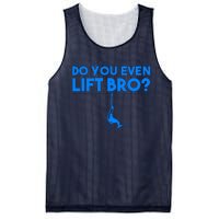 Funny Do You Even Lift Bro Gift | Cute Skiing Lover Boy Mesh Reversible Basketball Jersey Tank