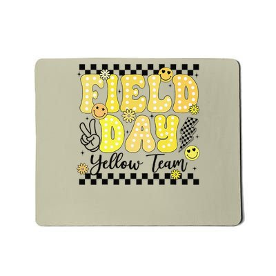 Field Day Yellow Team Field Trip Game Competition Student Mousepad
