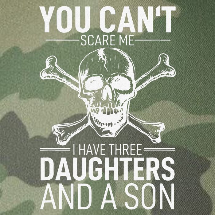 Father Day You Can´t Scare Me I Have 3 Daughters And A Son Legacy Tie Dye Trucker Hat