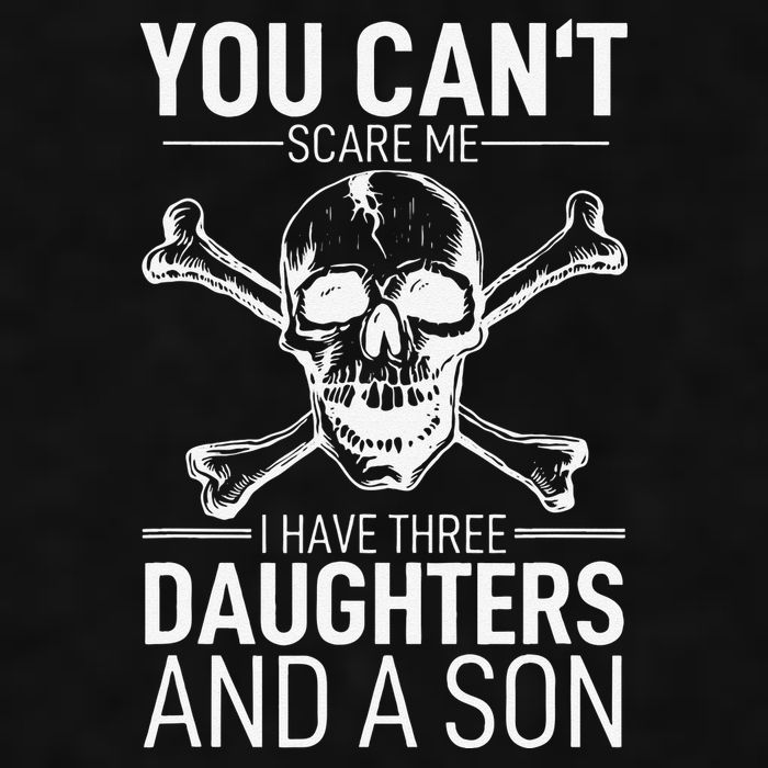 Father Day You Can´t Scare Me I Have 3 Daughters And A Son Ladies PosiCharge Tri-Blend Wicking Tank