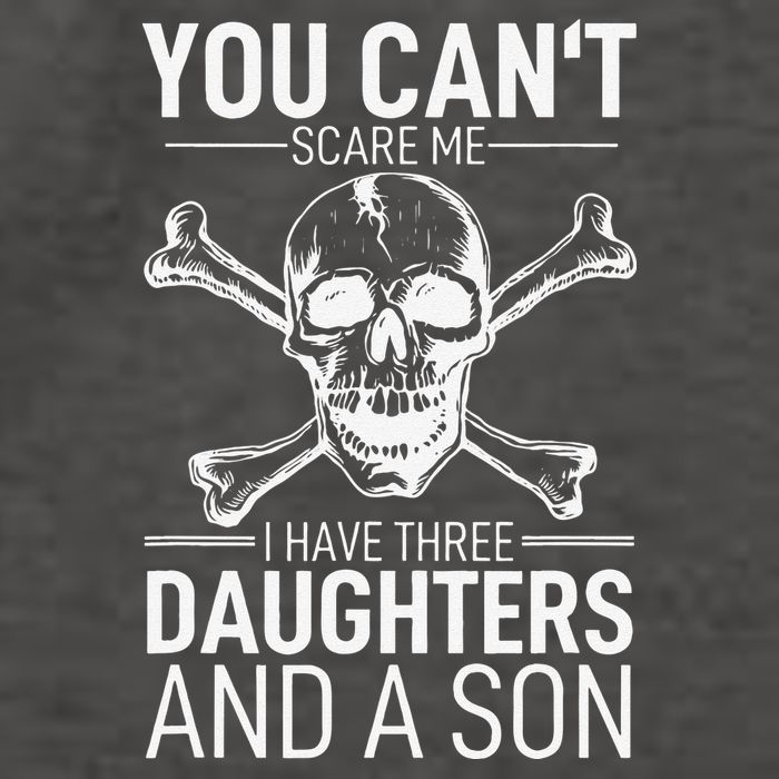 Father Day You Can´t Scare Me I Have 3 Daughters And A Son Vector Backpack