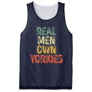 Father's Day Yorkie Dad Real Own Yorkies Mesh Reversible Basketball Jersey Tank