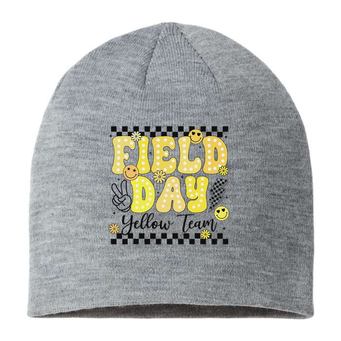 Field Day Yellow Team Field Trip Game Competition Student Sustainable Beanie