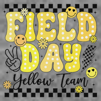 Field Day Yellow Team Field Trip Game Competition Student Sustainable Beanie