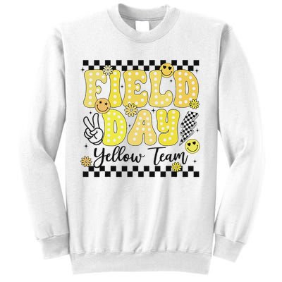 Field Day Yellow Team Field Trip Game Competition Student Sweatshirt