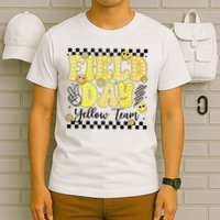 Field Day Yellow Team Field Trip Game Competition Student T-Shirt