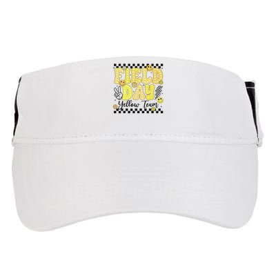 Field Day Yellow Team Field Trip Game Competition Student Adult Drive Performance Visor