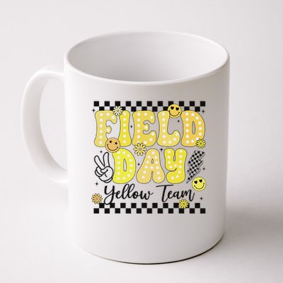 Field Day Yellow Team Field Trip Game Competition Student Mug
