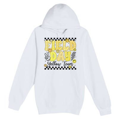 Field Day Yellow Team Field Trip Game Competition Student Premium Pullover Hoodie