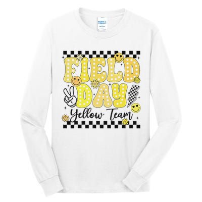 Field Day Yellow Team Field Trip Game Competition Student Tall Long Sleeve T-Shirt