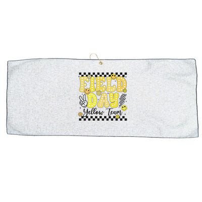 Field Day Yellow Team Field Trip Game Competition Student Large Microfiber Waffle Golf Towel