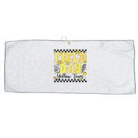 Field Day Yellow Team Field Trip Game Competition Student Large Microfiber Waffle Golf Towel