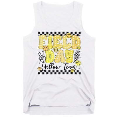 Field Day Yellow Team Field Trip Game Competition Student Tank Top