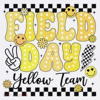 Field Day Yellow Team Field Trip Game Competition Student Tank Top