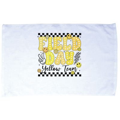 Field Day Yellow Team Field Trip Game Competition Student Microfiber Hand Towel