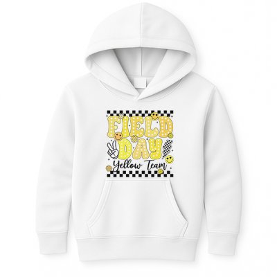 Field Day Yellow Team Field Trip Game Competition Student Kids Hoodie