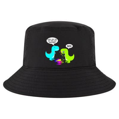 Funny Did You Eat The Last Unicorn Dinosaur Short Cool Comfort Performance Bucket Hat