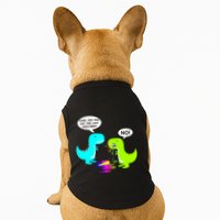 Funny Did You Eat The Last Unicorn Dinosaur Short Doggie Tank