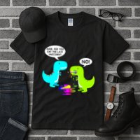 Funny Did You Eat The Last Unicorn Dinosaur Short Tall T-Shirt