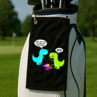 Funny Did You Eat The Last Unicorn Dinosaur Short Golf Towel