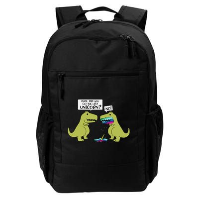 Funny Did You Eat The Last Unicorn Dinosaur Backpack