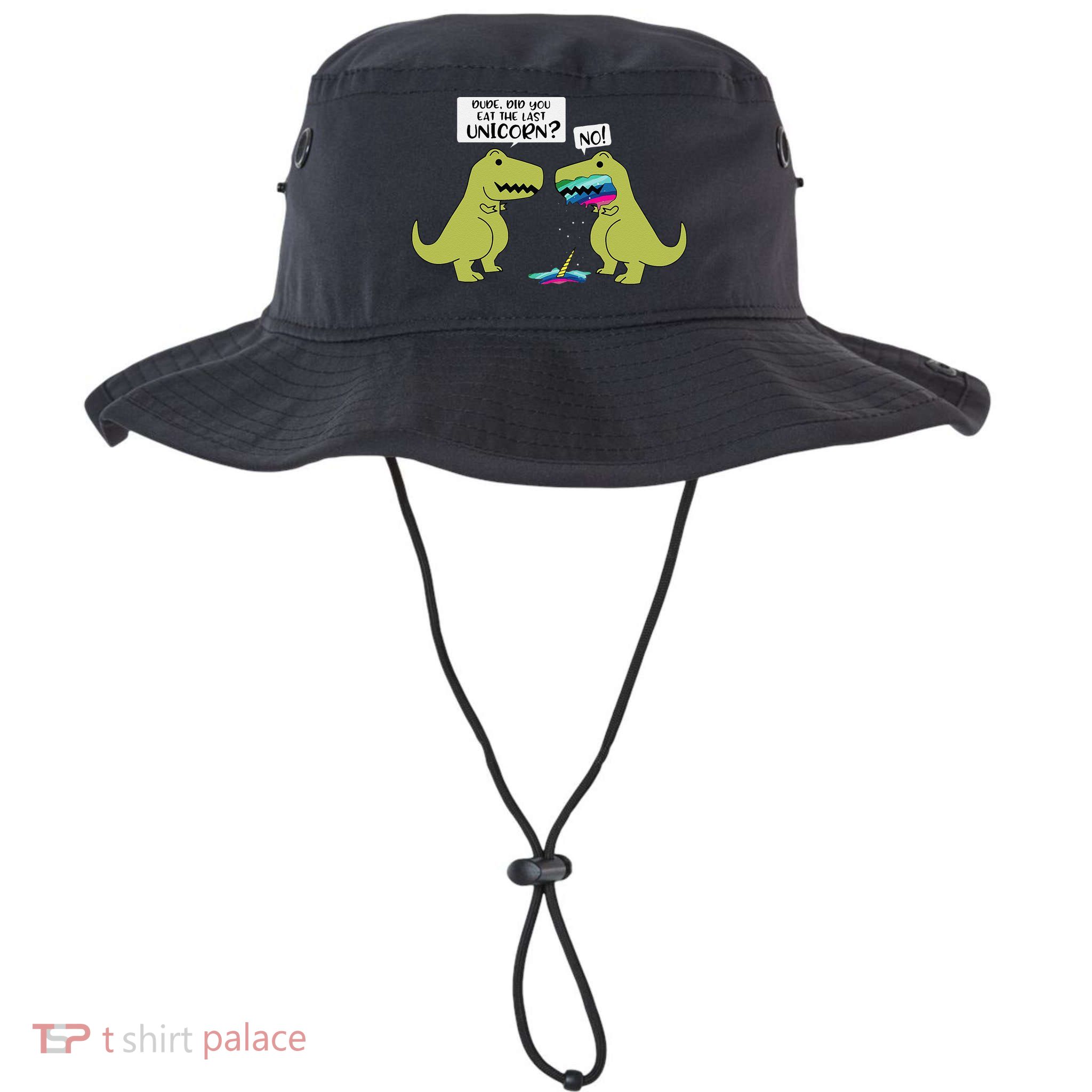Funny Did You Eat The Last Unicorn Dinosaur Bucket Hat