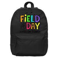 Field Day Yellow Team Funny For Teacher Field Day Games 16 in Basic Backpack