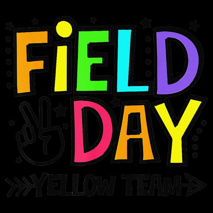 Field Day Yellow Team Funny For Teacher Field Day Games 16 in Basic Backpack