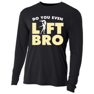 Funny Do You Even Lift Bro Gift Cool Male Ballet Dancing  Cooling Performance Long Sleeve Crew