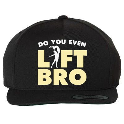 Funny Do You Even Lift Bro Gift Cool Male Ballet Dancing  Wool Snapback Cap