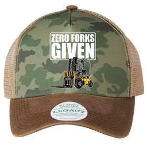 Forklift Driver Zero Forks Given Operator Forklift Legacy Tie Dye Trucker Hat