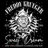 Freddy Est 1984 Sweet Dreams One Two Freddy’S Coming For You Halloween Horror Tall T-Shirt