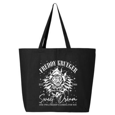 Freddy Est 1984 Sweet Dreams One Two Freddy’S Coming For You Halloween Horror 25L Jumbo Tote
