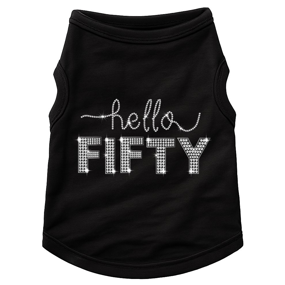 Fifty EST 1973 Born In 1973 50th Birthday Doggie Tank
