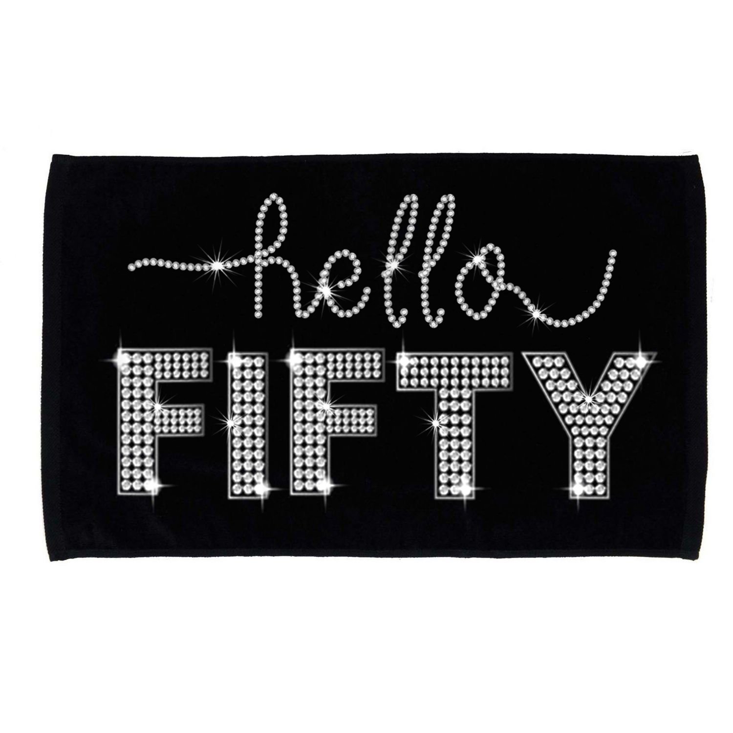 Fifty EST 1973 Born In 1973 50th Birthday Microfiber Hand Towel