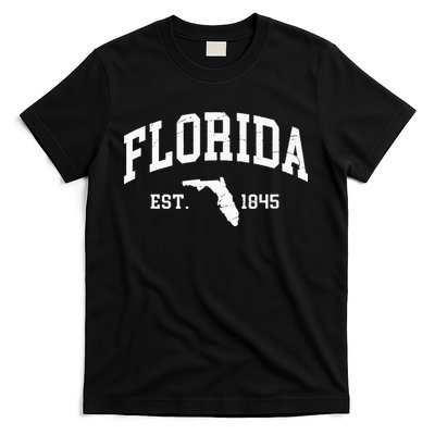 Florida Est 1845 Distressed Worn Design Classic T-Shirt