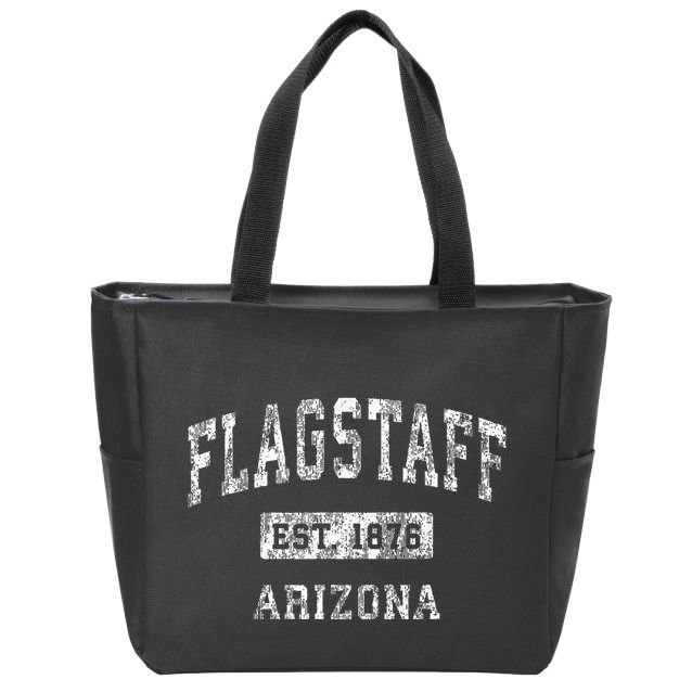 Florida Est. 1845 Distressed Worn Design Classic Zip Tote Bag